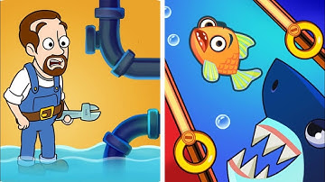 Home Pipe Rescue Vs Save The Fish - All Levels Gameplay Android, iOS #02