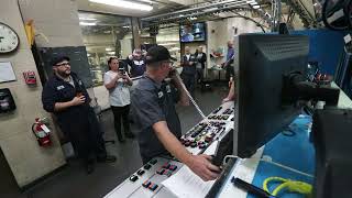 The Press Democrat Printing Press Last Run.