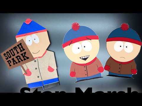 How To Make Origami Stan Marsh South Park.
