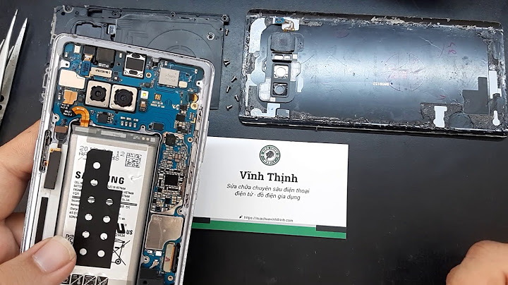 Camera trước note8 bị lỗi chia 2 hình năm 2024