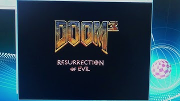 Doom3 AmigaOS4 EGL_Wrap Warp3DNOVA and Opengles2, intro Resurrection of Evil with shaders