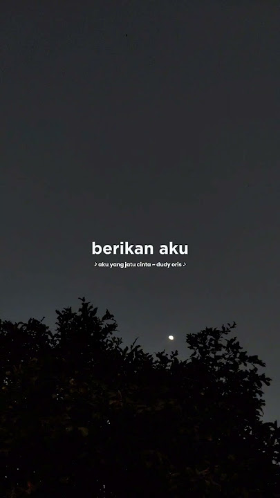 Aku Yang Jatuh Cinta - Dudy Oris || Tahukah dirimu, tahukah hatimu?
