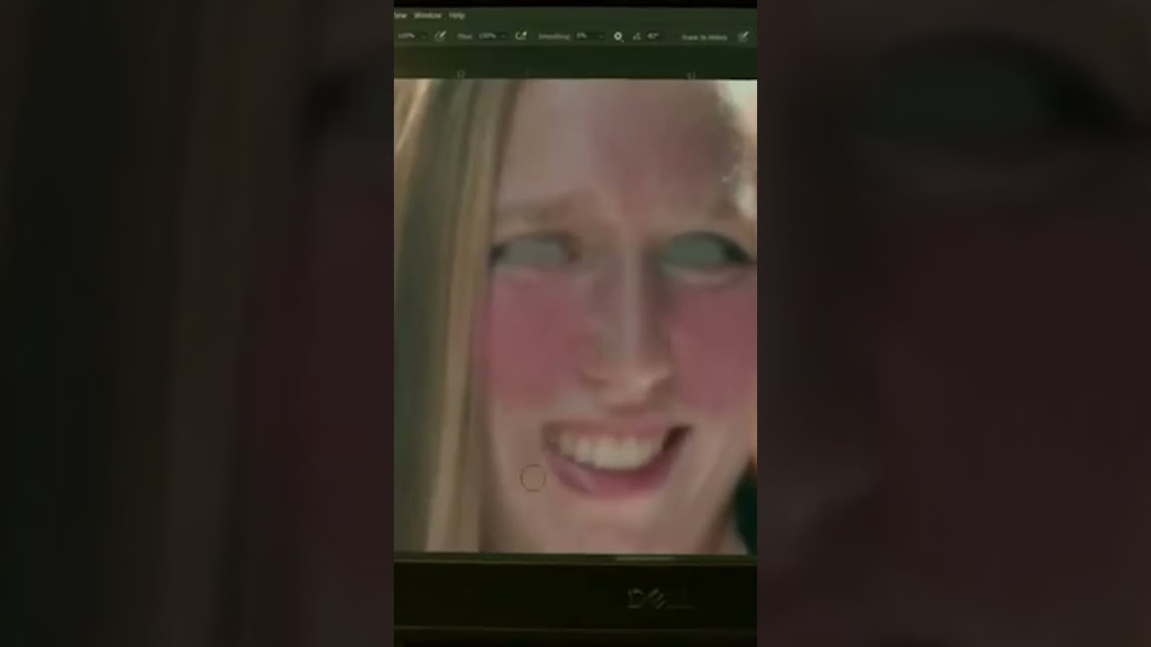 I got scared to Photoshop!