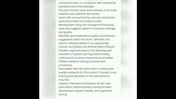 Software QA Engineer#getemployed #youtubeshorts #experienced #qajobs #softwaretestingjobs