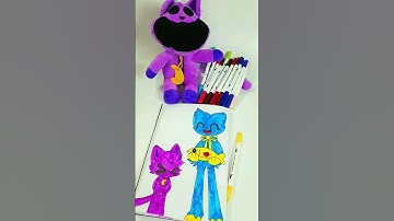 Coloring with me/Poppy Playtime Chapter3/Smiling Critters #drawing #viral #gartenofbanban