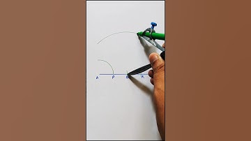 "Easy Method to Draw a 65° Angle | Geometry Basics" ✏️ #shorts