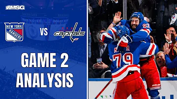 Rangers Bend But Don't Break In 4-3 Win Over Caps To Take 2 Game Lead In Series | New York Rangers