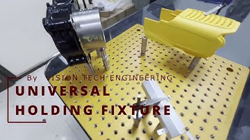Universal Holding Fixture | Vision Tech Engineering | Modular Fixturing for CMM & Inspection