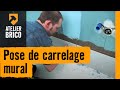 Atelier brico hornbach  pose de carrelage mural