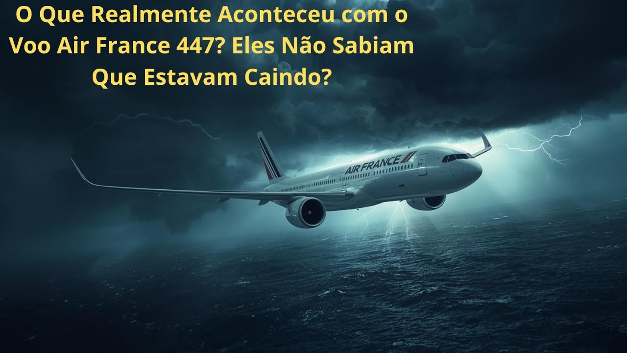 💥 O Que Realmente Aconteceu com o Voo Air France 447? A Verdade Chocante!