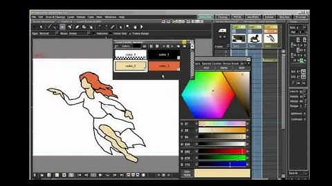 Open Toonz; Basic Animation part 1