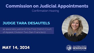 Commission on Judicial Appointments: Judge Tara M. Desautels