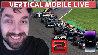 AMS2 Open Lobbies | Imola F1 & Nordschleife (VERTICAL MOBILE LIVE)