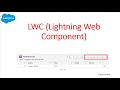 Salesforce Lightning web component (LWC) basic tutorial