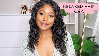 RELAXED HAIR Q&amp;A - Answering My Most Frequently Asked Questions | Healthy Hair Junkie