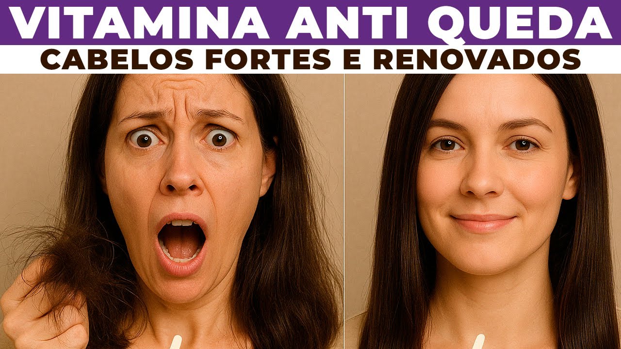 CABELOS FRACOS E CAINDO - Vitamina Poderosa ANTI QUEDA DE CABELO - YouTube