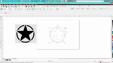 Corel Draw Tips & Tricks Make this star Logo