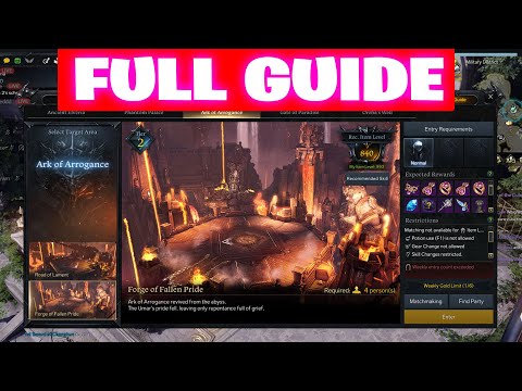 Forge Of Fallen Pride Mechanics Guide In Lost Ark 