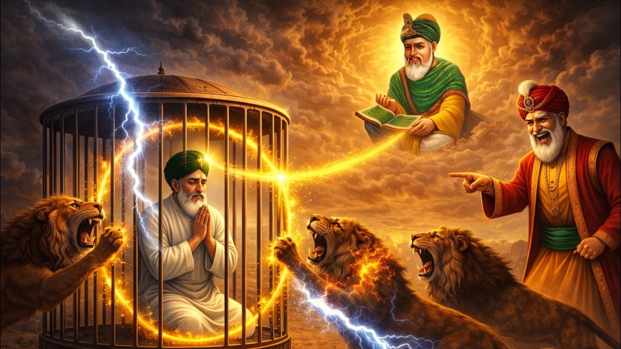 Ghous-e-Pak Ke Mureed Ko Jab Zalim Badshah Ny Sheron Ko Khilana Chaha |gaus pak ka bachpan ka waqia 