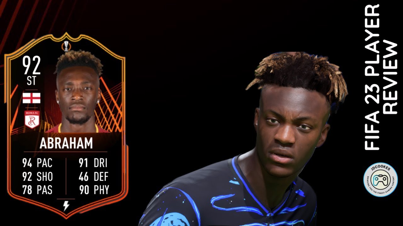 💥 UNBELIEVABLE 92 TAMMY ABRAHAM ROAD TO EUORPA LEAGUE FINAL PLAYER REVIEW - FIFA 23