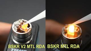 Check the Video you will know the difference between the Berserker V2 MTL RDA & Berserker MTL RDA
