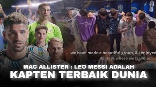 “Messi Kapten Terbaik Dalam Sejarah” Pengakuan Jujur Pemain Argentina Saat Messi Bawa Juara Dunia