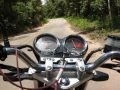 Descendo a estrada de moto em destino ao Vale das Tabocas, Santa Teresa - ES