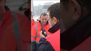 Ekrem İmamoğlundan Komuta Merkezine Teşekkür Anonsu