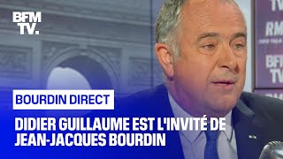 Didier Guillaume face à Jean-Jacques Bourdin en direct