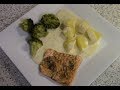 Gedämpfter Lachs mit Gemüse und Kartoffeln aus dem Monsieur Cuisine Plus MC