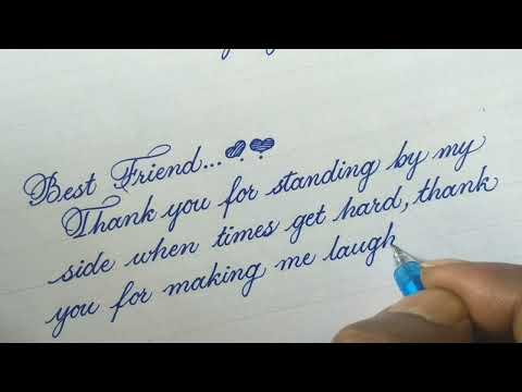 super cursive handwriting | neat and clean English cursive writing