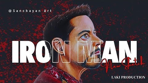IRON MAN DRAWING 🙂❤️/// #art 
