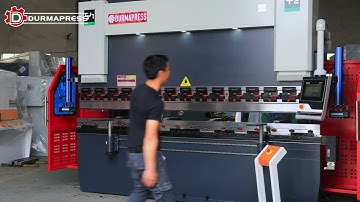 Durmapress Hydraulic CNC Press Brake WE67K 110T3200 135Ton3200mm with Delem DA53T controller