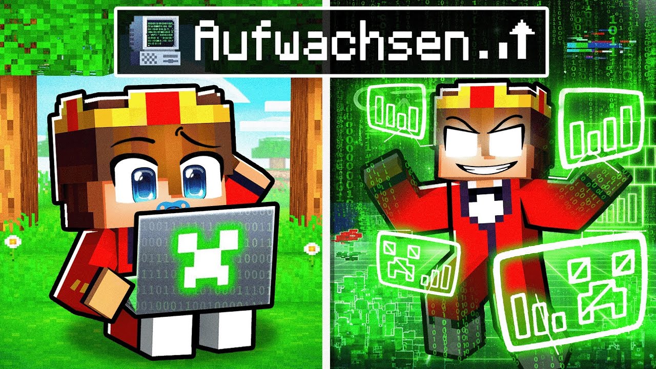 Aufwachsen als Hacker in Minecraft!