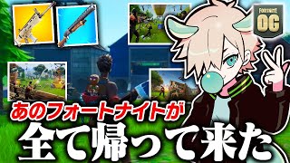 【新シーズン】全てがあの時のままになったフォートナイトで楽しみ尽くす！！【フォートナイト/FORTNITE 実況】