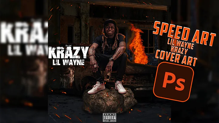 Designing A Lil Wayne Cover Art For His Song Krazy!