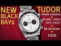 New TUDOR Watches for 2021 Black Bay Chrono Panda Black Bay Fifty Eight Gold and Silver Black Bay 36