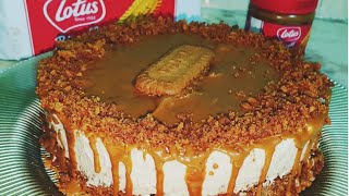 اسهل و أروع تشيز كيك ممكن تجربوها (تشيز كيك لوتيس) ب 7مكونات فقط .biscoff cheescake