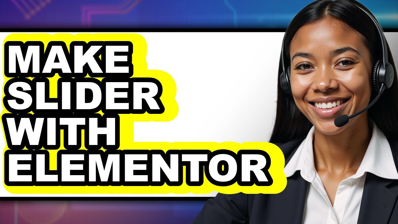 How to Make Slider with Elementor (Easy Method) - YouTube