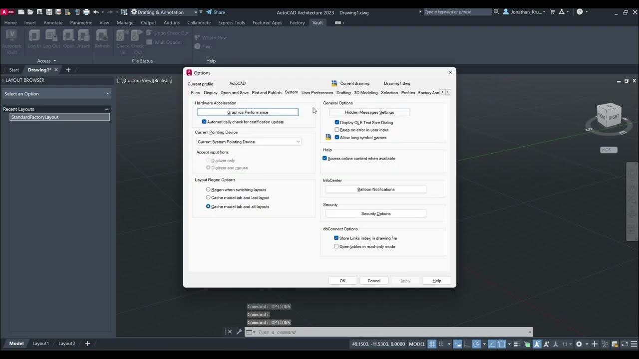 How to Disable Hardware Acceleration in AutoCAD YouTube