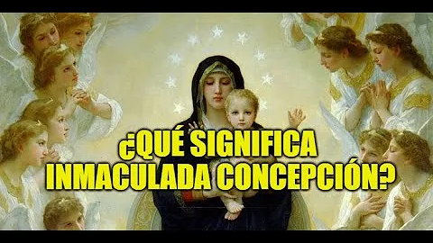 ¿Qué significado tiene el nombre de Inmaculada?