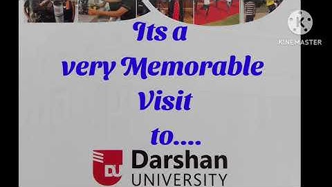 Campus Visit at Darshan University Rajkot