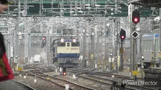 EF65 2068＋シキ801＋ヨ8000形 甲種輸送 大宮駅・武蔵浦和駅