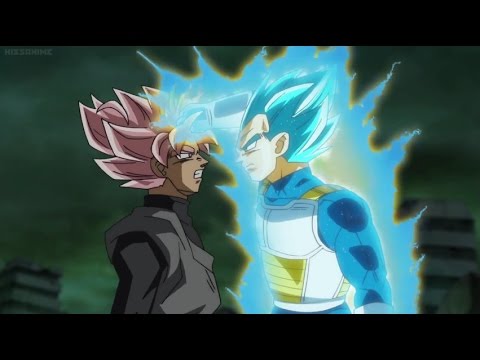 Vegeta VS Goku Black (Rematch) | Dragon Ball Super Episode 63 (English Sub)