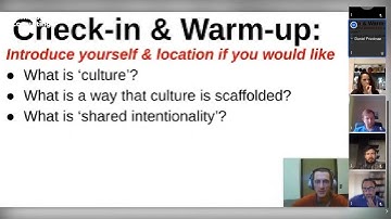 ActInf Livestream #004.1 “Cultural Affordances: Scaffolding Local Worlds"