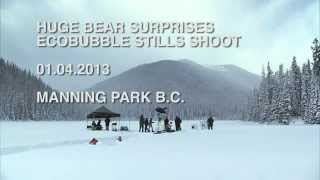 Huge Bear Surprises Crew on EcoBubble Photo Shoot in BC