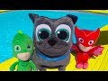 1 Hour of Swimming Pool Educational Videos for Kids | Learn Alphabet and More