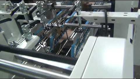 VIDEO OF LOCK BOTTOM HIGH SPEED FOLDER GLUER MACHINE