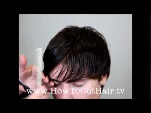 How To Layer Men's Hair - Longer Men's Haircut - Razor Cut - YouTube