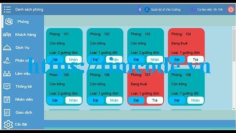 Code Quản Lý Khách Sạn C# - Winform | Full Chức Năng & Báo Cáo Chi Tiết (Lập Trình Windows)